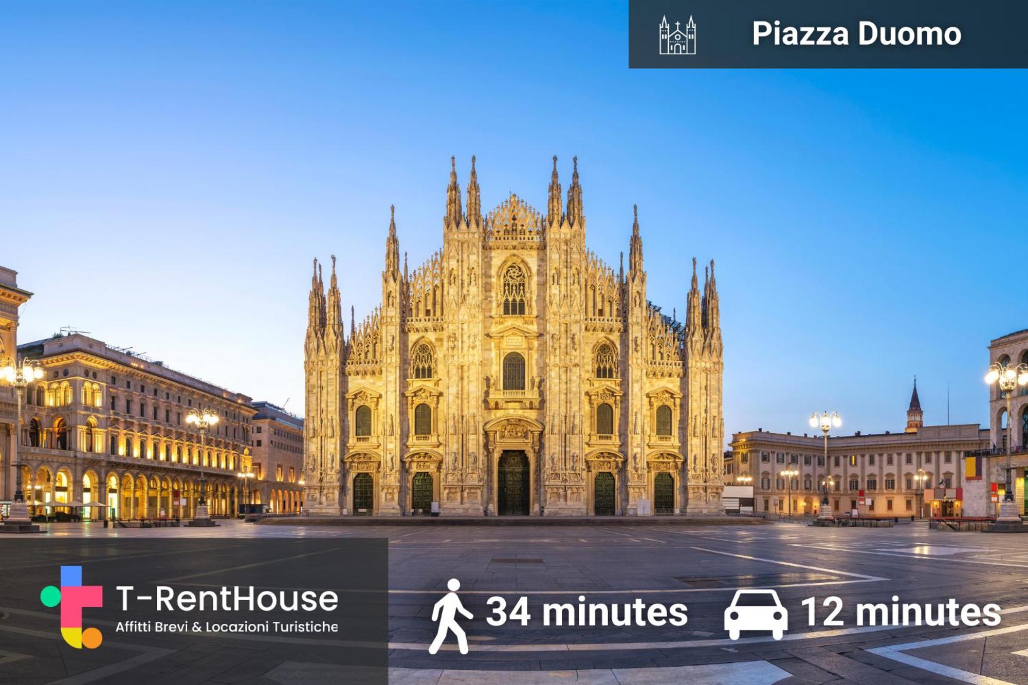 Central Station Duomo - La Dimora Moderna Milan Bagian luar foto